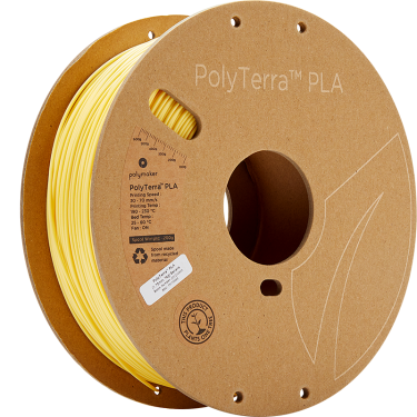 Polymaker PolyTerra PLA - Banana - 1.75mm - 1kg